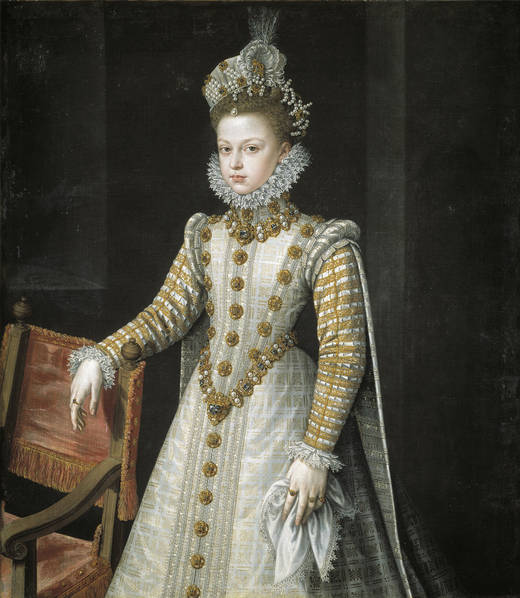 Alonso Sanchez Coello The Infanta Isabel Clara Eugenia